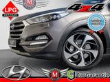 Hyundai TUCSON 1.6 TGDi PREMIUM 4WD*LPG*Aut.*Leder*R-Cam - mit LPG-Antrieb: Grau, Schiebedach
