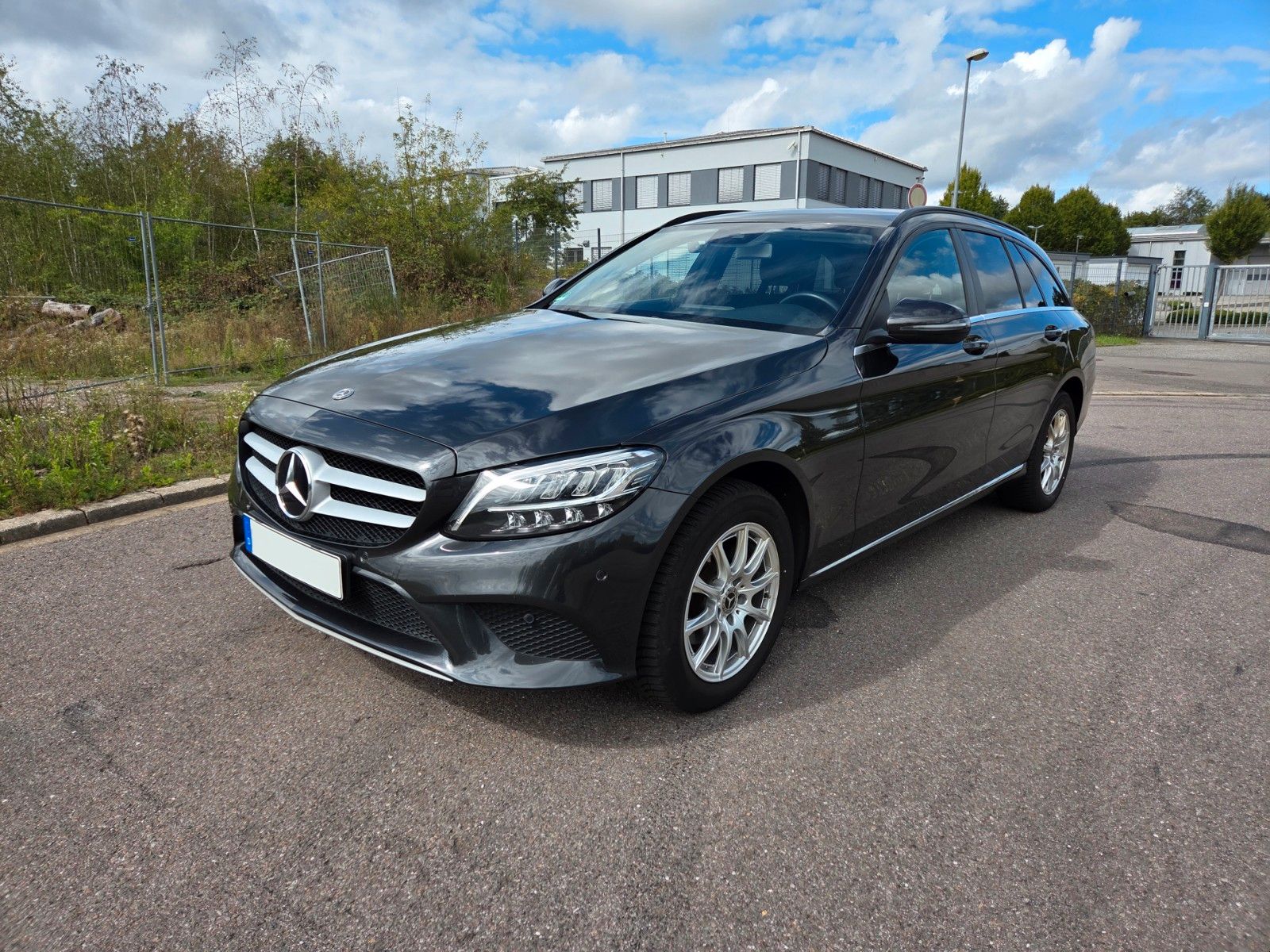 MERCEDES-BENZ C 200d 9G-TRO. TÜV INSP NEU/RÜFK/SPURP+TOTW/SHZ