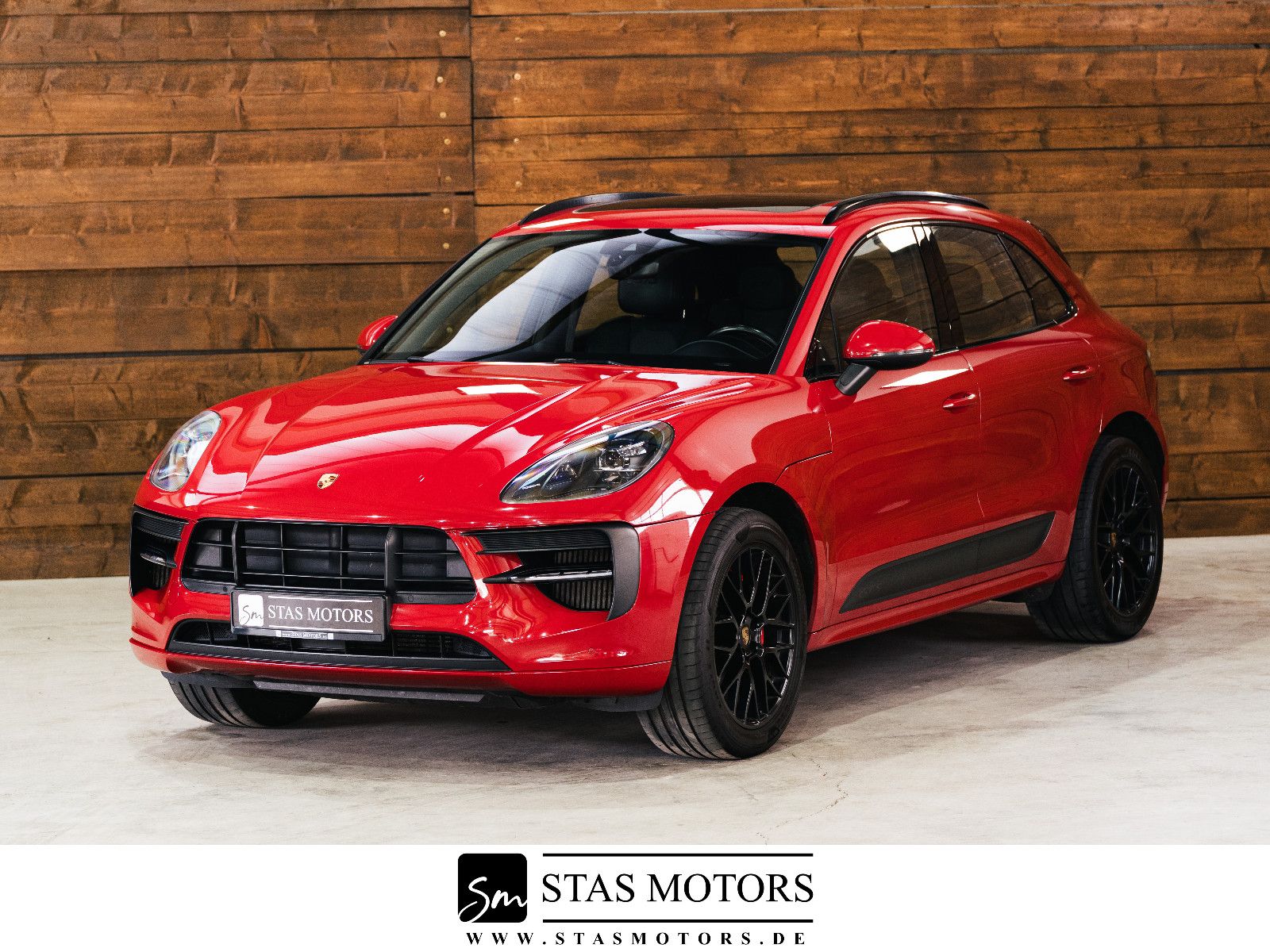 PORSCHE MACAN GTS*KARMINROT*1.HAND*BRD*S-HEFT*STHZG*AHK