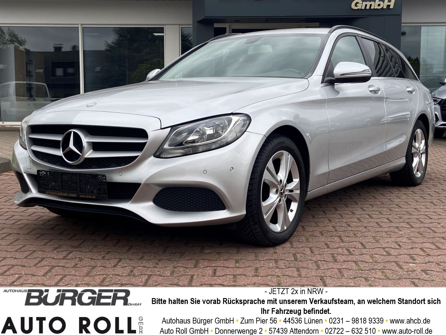 MERCEDES-BENZ C 200 T BlueTEd Navi e-Sitze Parklenkass. Mehrzo