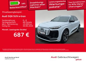 Audi Leasingangebot: Audi SQ6 SUV e-tron TechPro Akustik Panorama Navi ACC