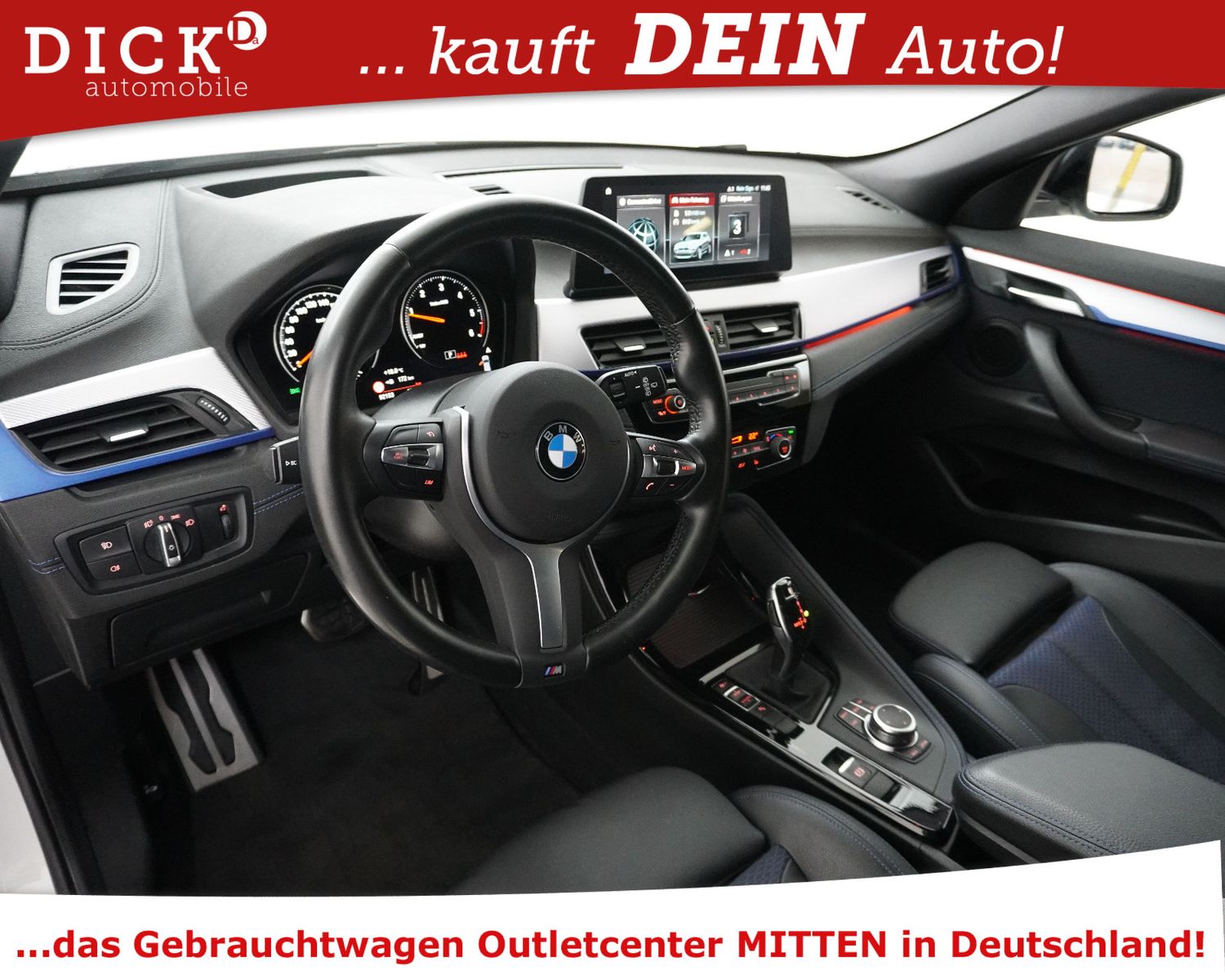 Fahrzeugabbildung BMW X2 sDr 18d Aut. M SPORT+SHADOW+HEAD+PROF+AHK+19"