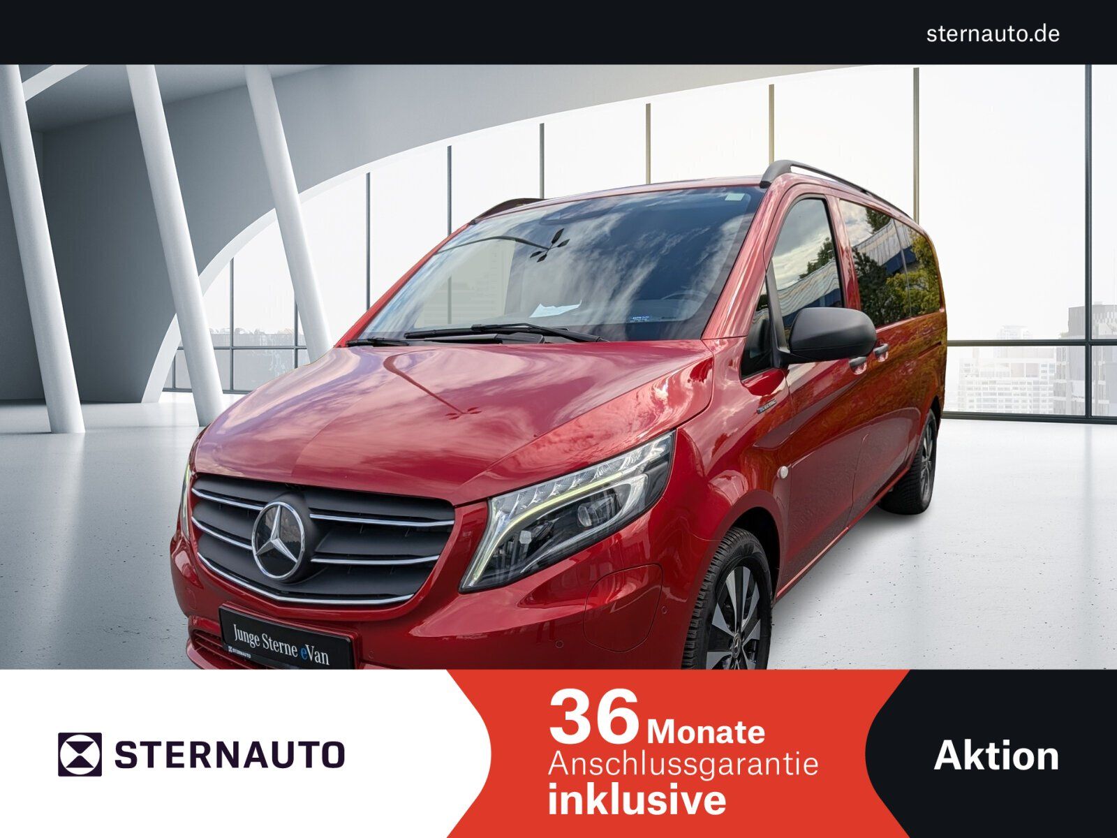 Mercedes-Benz eVito Tourer PRO 129 extralang LED 8-SITZE NAVI 