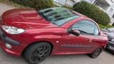 Peugeot 206 CC 135 - - Peugeot 206: Rot, Leder