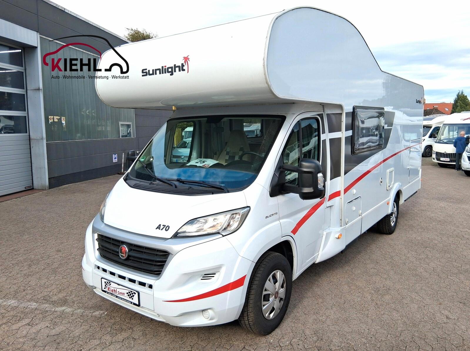 Sunlight A 70 *Dach-Klimaanlage*SAT-TV*