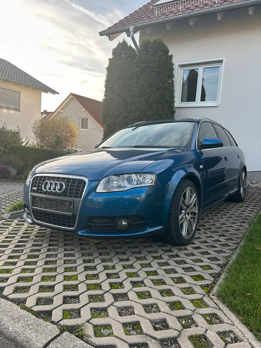 Audi A4 2007 — rear view