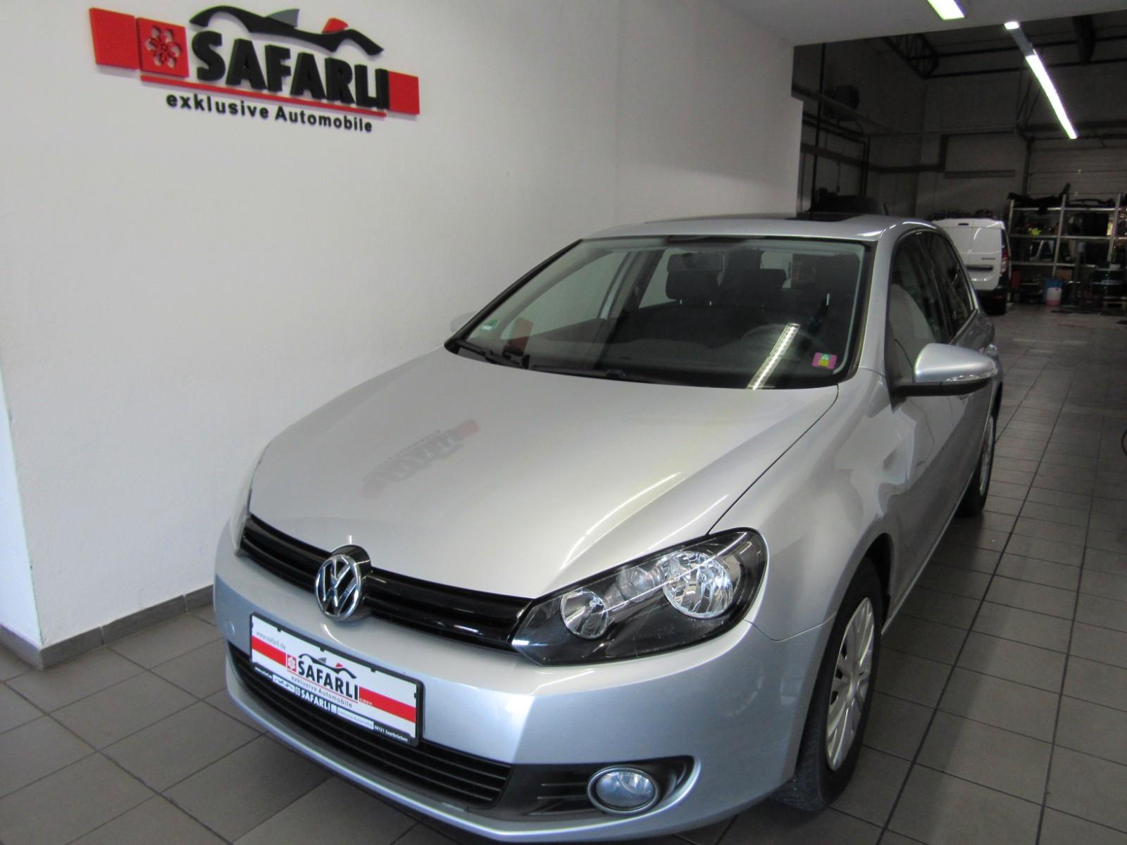 Volkswagen Golf VI Trendline 1.Hand Klima Schiebedach TÜV++