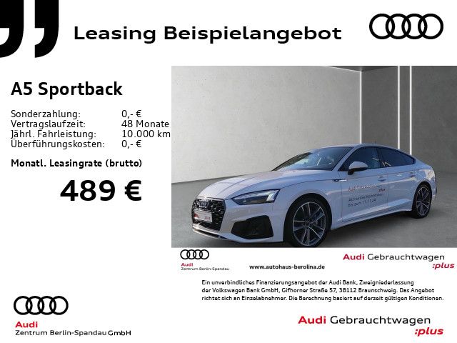 AUDI A5 Sportback 45 TFSI qu. S line S tronic *AHK*