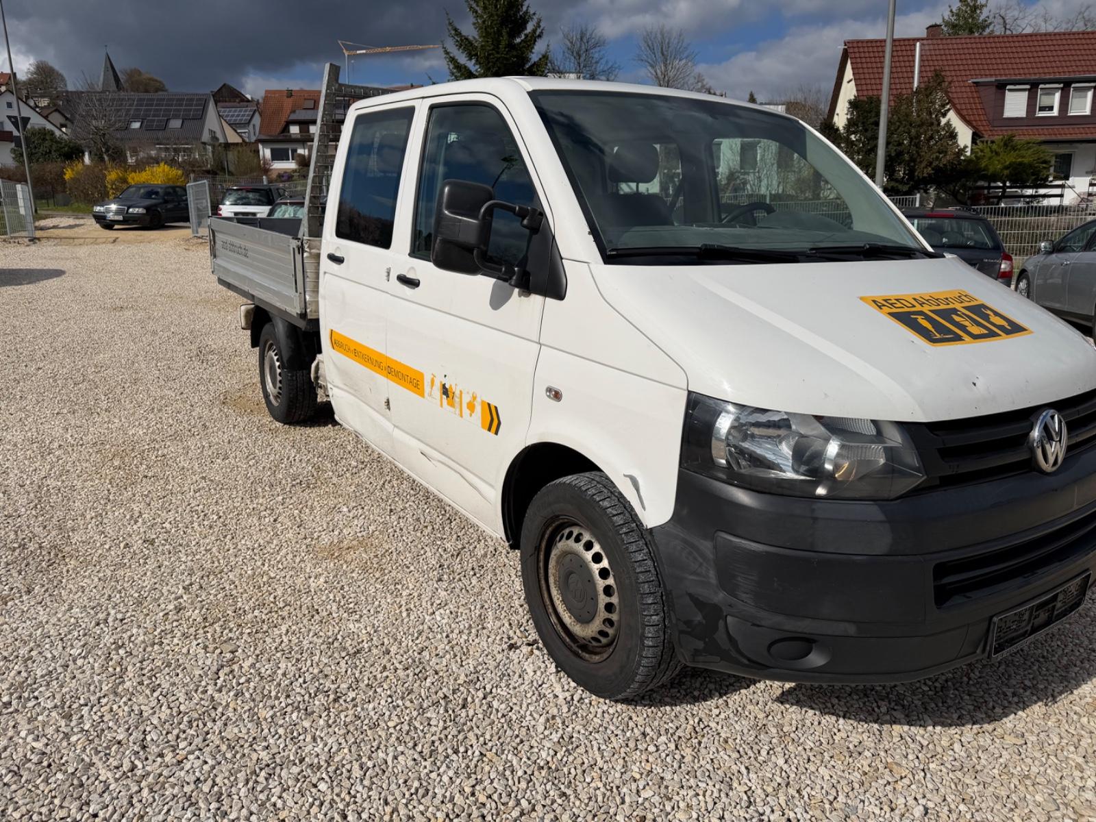 Volkswagen T5 Transporter Pritsche Pritsche Doppelkabine