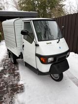 Piaggio Ape 50 mit Kastenaufbau in weiß nur 697 Km - MOFA VON 1 BIS 50 CCM