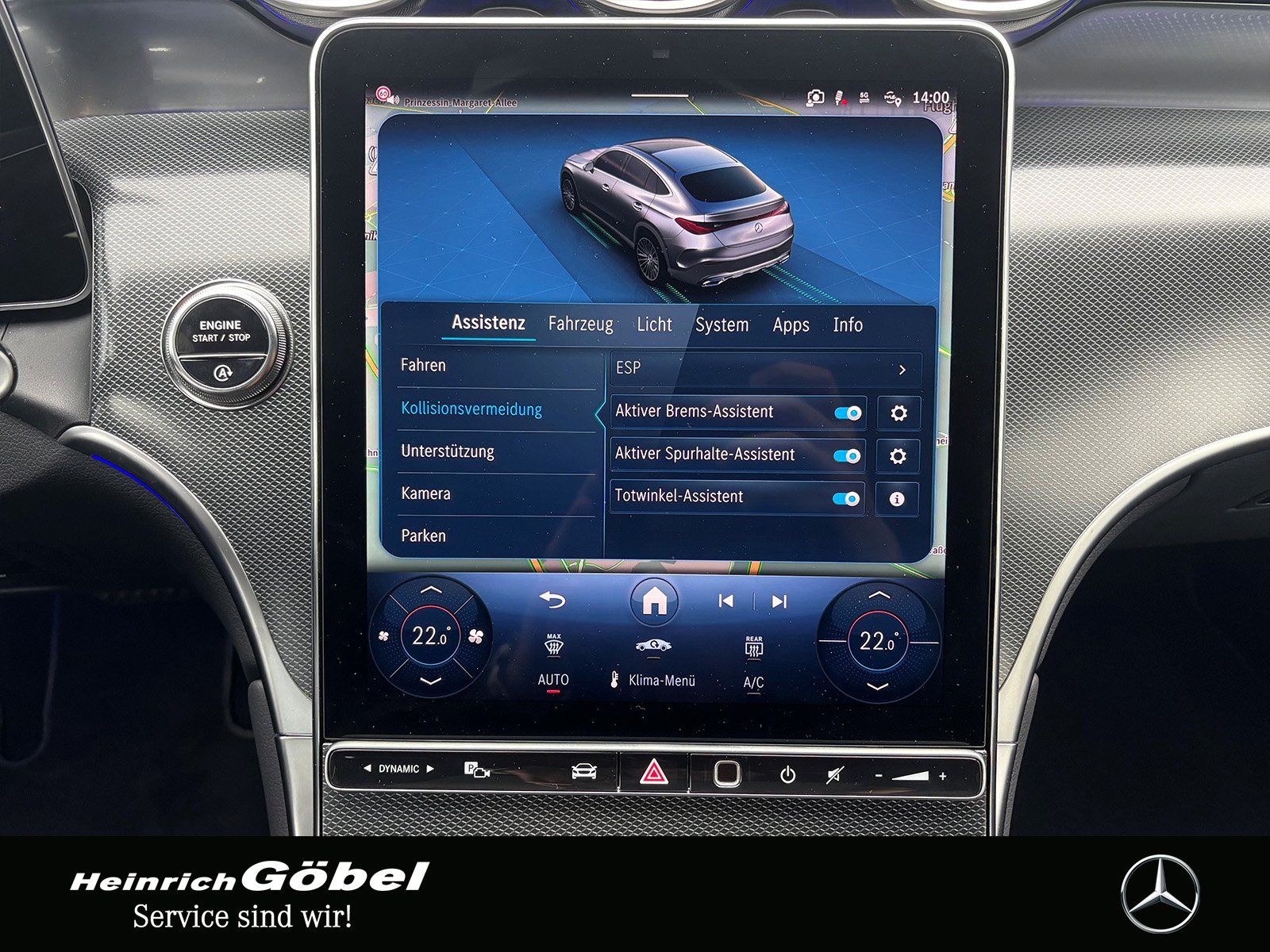 Fahrzeugabbildung Mercedes-Benz GLC 220 d 4M Coupé AMG*AHK*PANO*MEMORY*DIST*360°