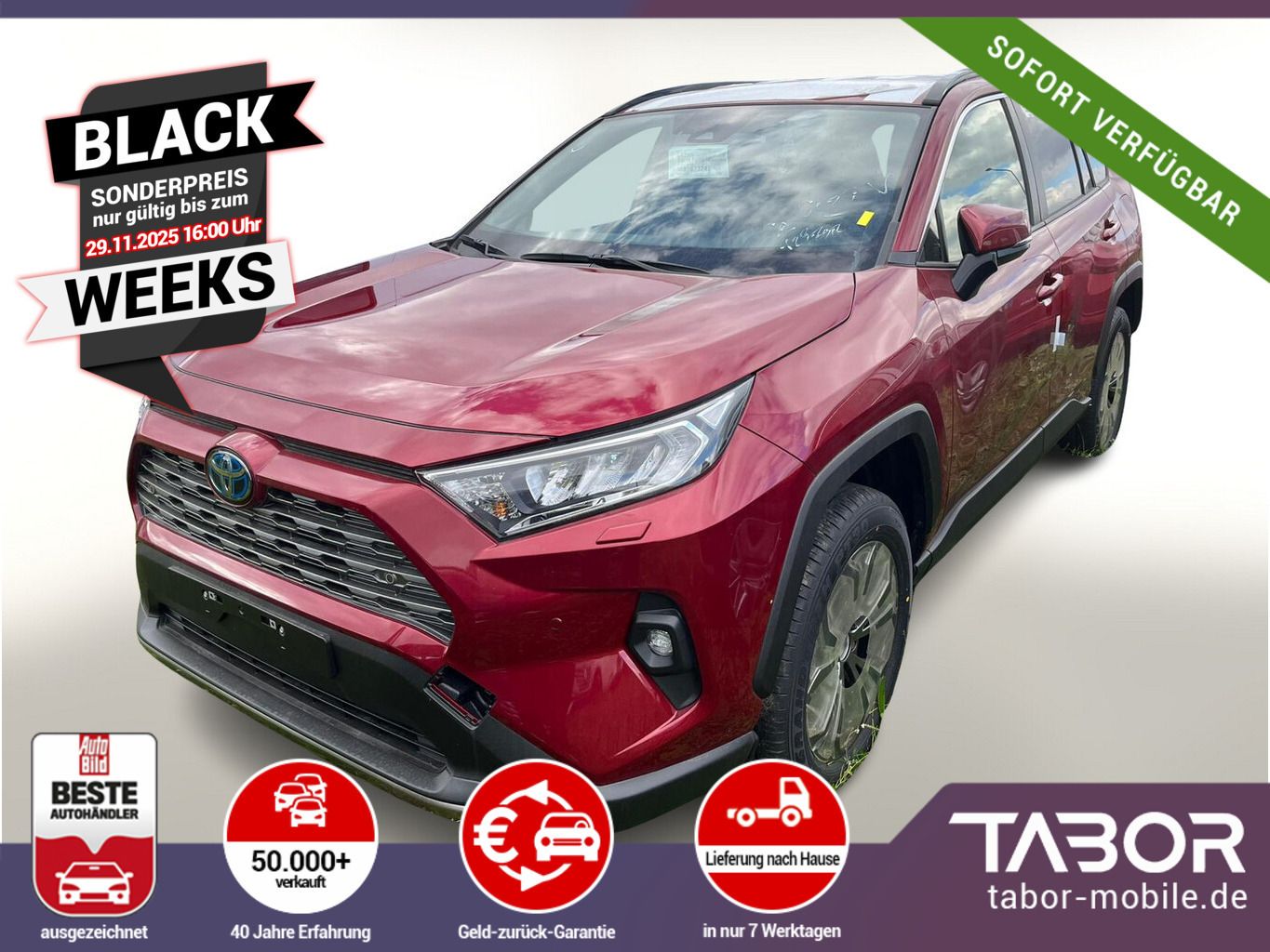 Toyota RAV4 2.5 Hybrid 218 ECVT Team D el.HK SHZ DigC