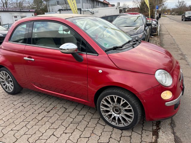 Fiat 500 Lounge CABRIO 1,4 **  101 PS **KLIMA**ALU**