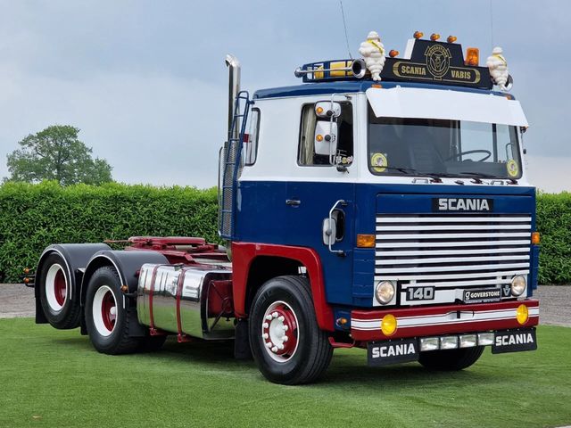 Scania LB140 V8 350 HP 6x2 Oldtimer - Perfect shape - P