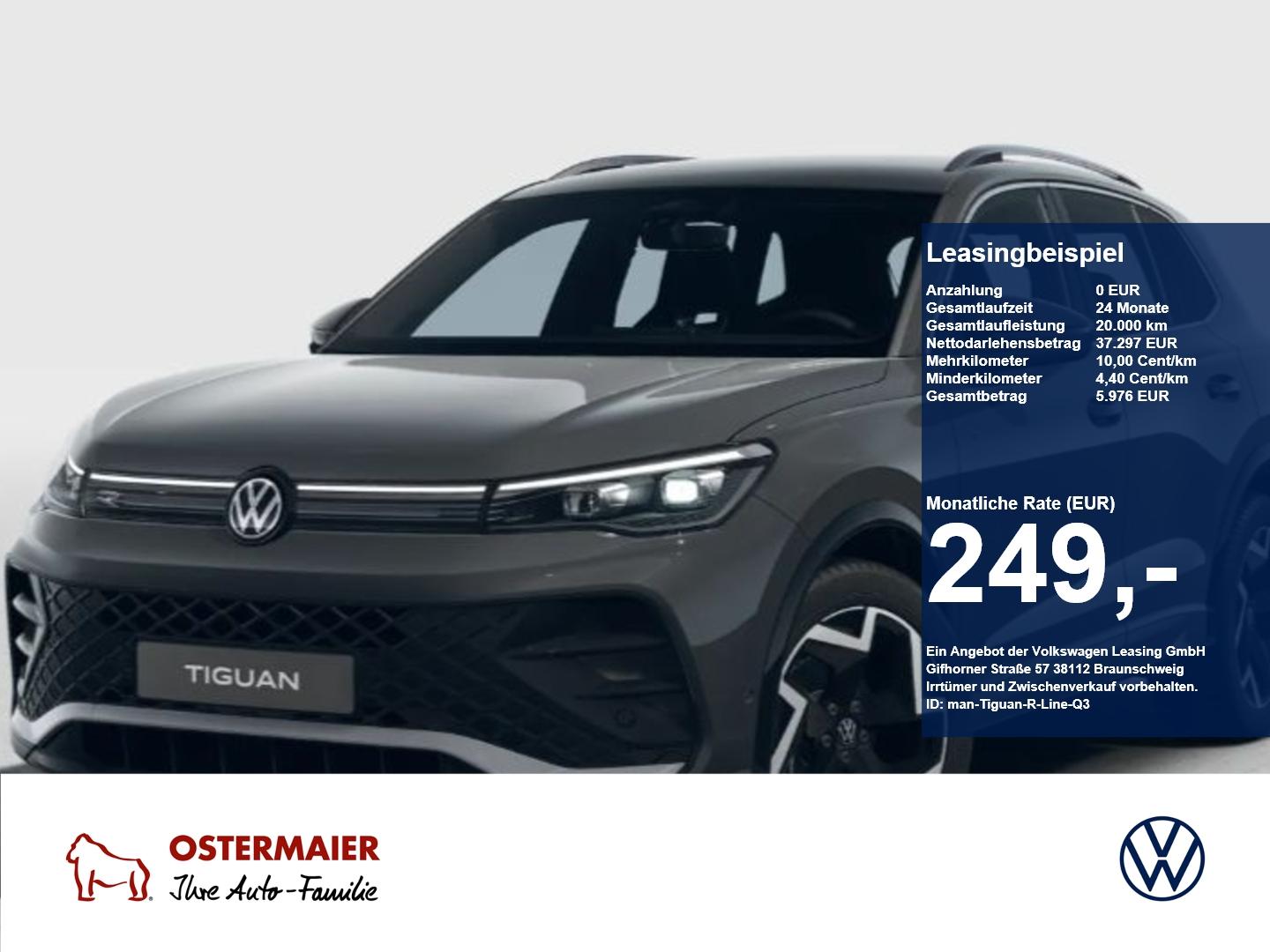 Volkswagen Tiguan R-Line 1.5eTSI 150PS DSG SHZG,LED,ACC,19