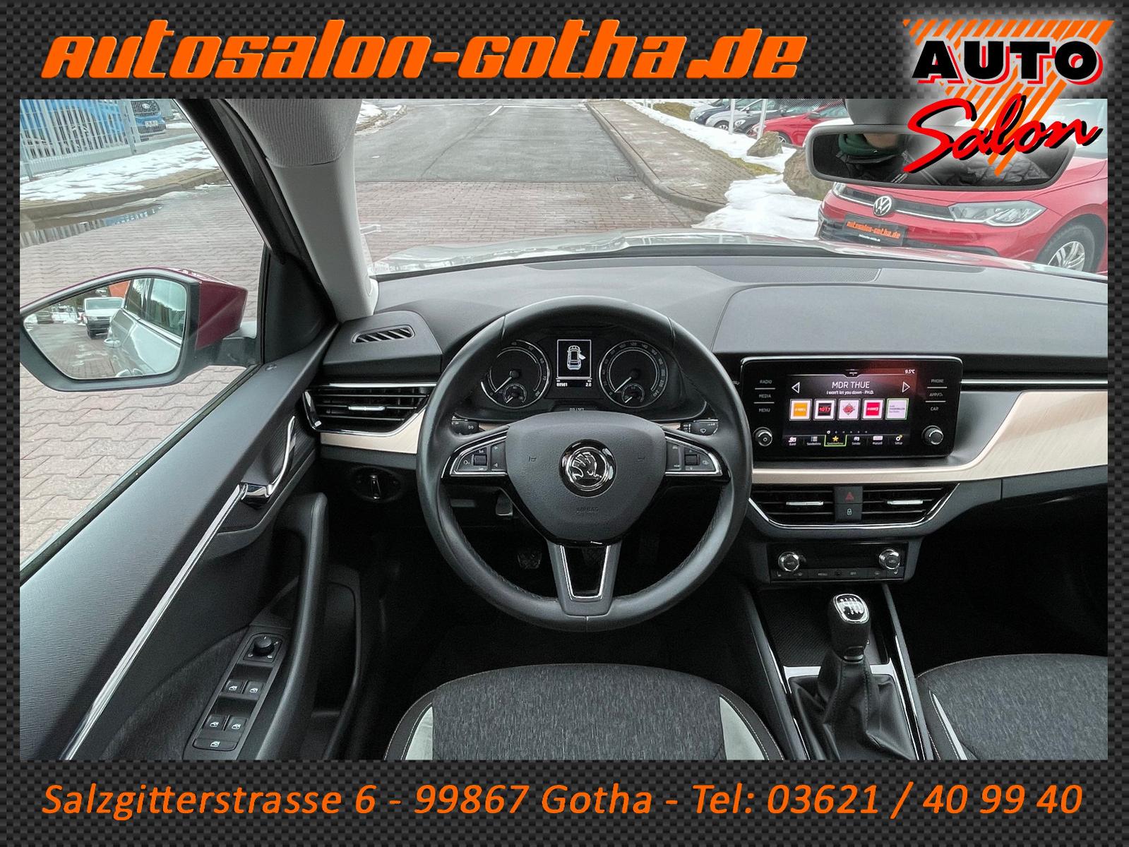Skoda Kamiq TSI Style Stahlgrau LED+APP LANE SHZ SHEFT, миниатюра 14