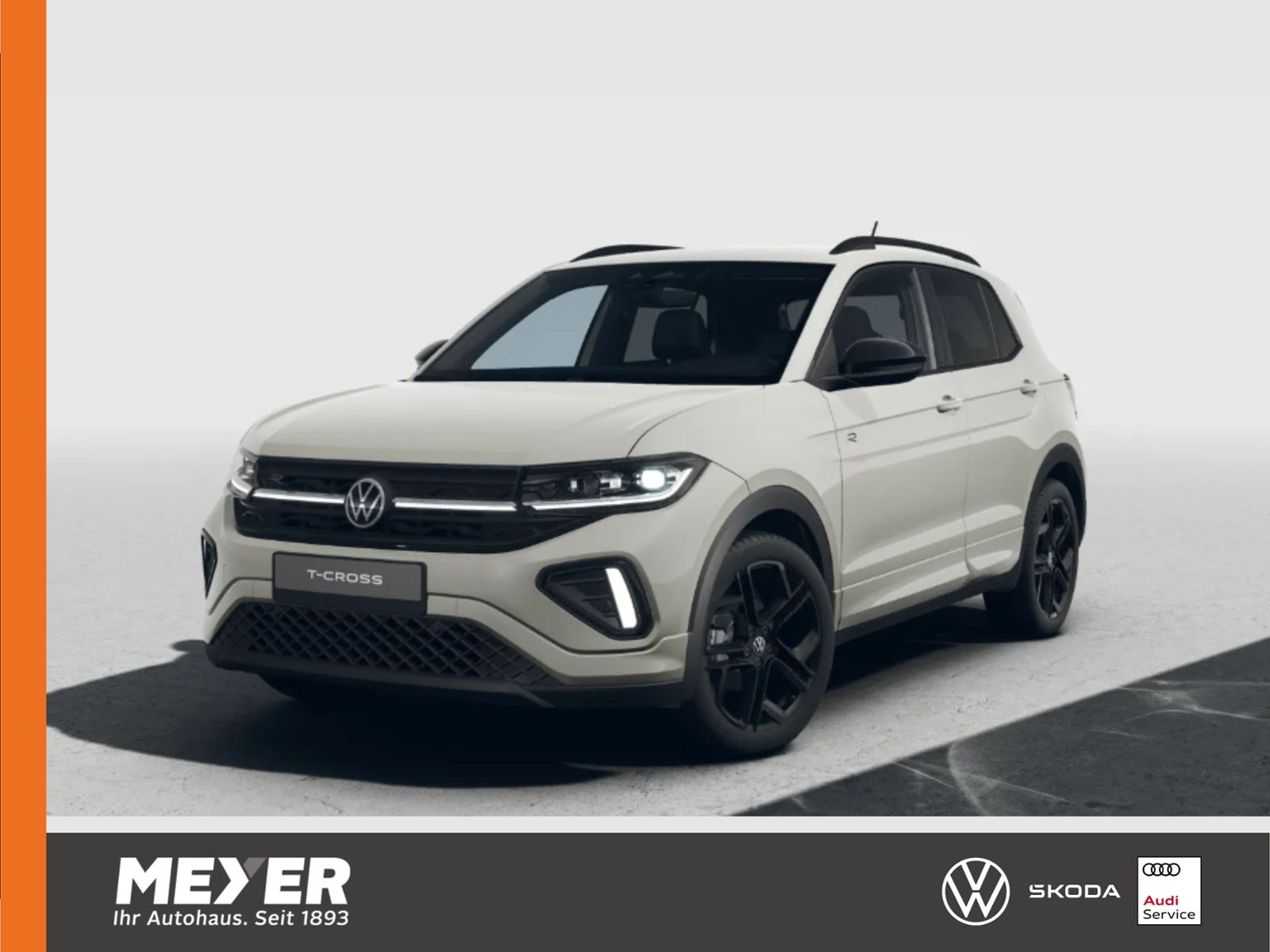 Fahrzeugabbildung Volkswagen T-Cross R-Line 1.0 TSI DSG *AHK, BlackStyle, 18"