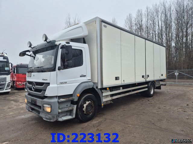 Mercedes-Benz Axor 1829 Euro5 Manual + Tail lift