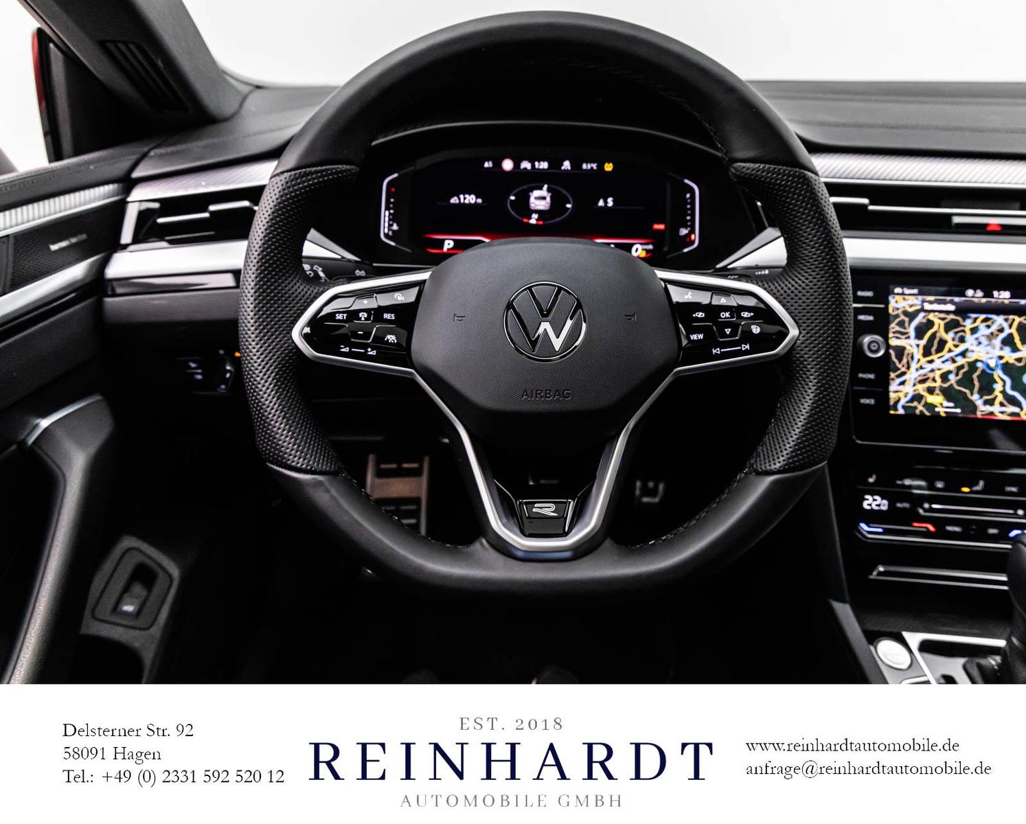 Volkswagen Arteon LIMOUSINE 2.0TSi R LINE 4M ACC/PANO/360°, миниатюра 22