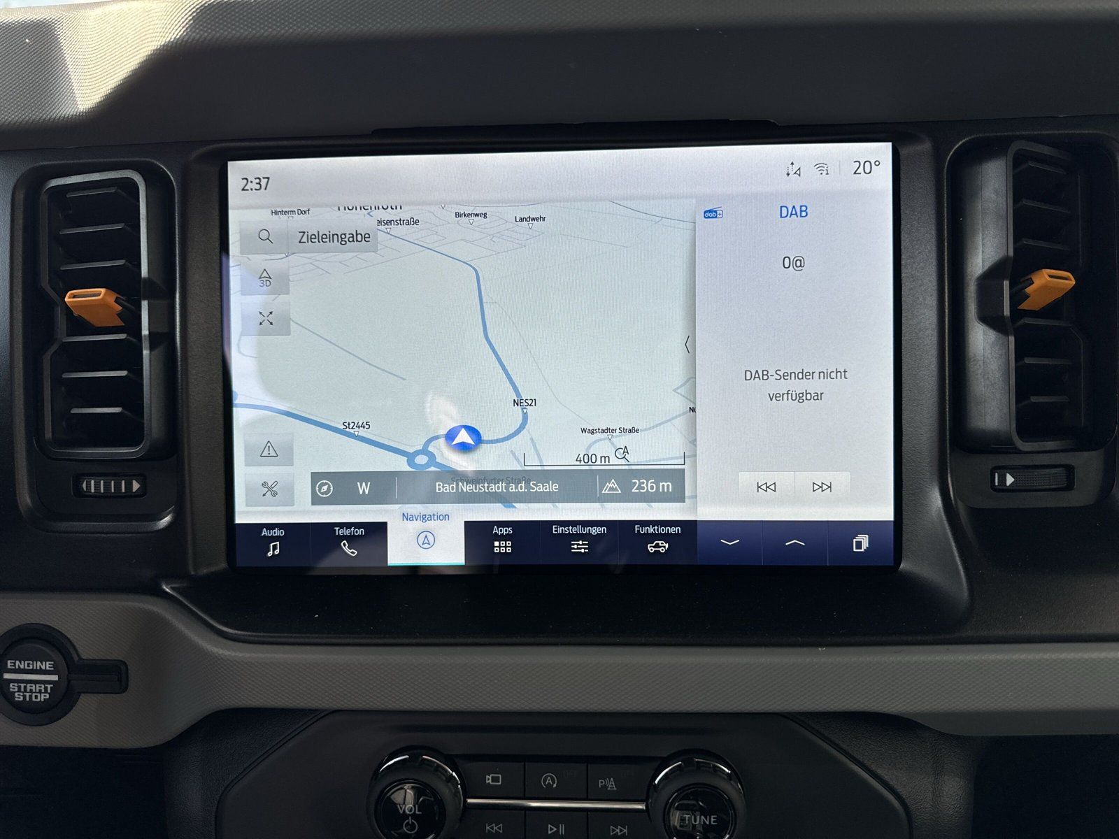 Fahrzeugabbildung Ford Bronco Badlands e-4WD #360-Grad-Kamera