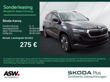 Skoda Leasingangebot: Skoda Karoq Selection 2,0 TDI DSG LED AHK 360° Navi VC