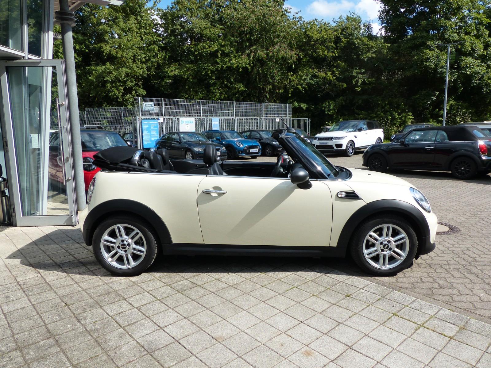 MINI One Cabrio 1.6 "Chili", Leder, Klimaaut., 2. Hd.