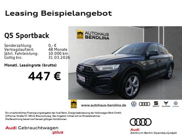 Audi Leasingangebot: Audi Q5 Sportback 40 TFSI qu. Adv. S tronic *PANO*