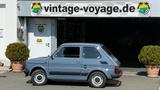 Fiat 126 "Rostfreier Traumzustand ! Nachhaltig !" - blaue Fiat 126