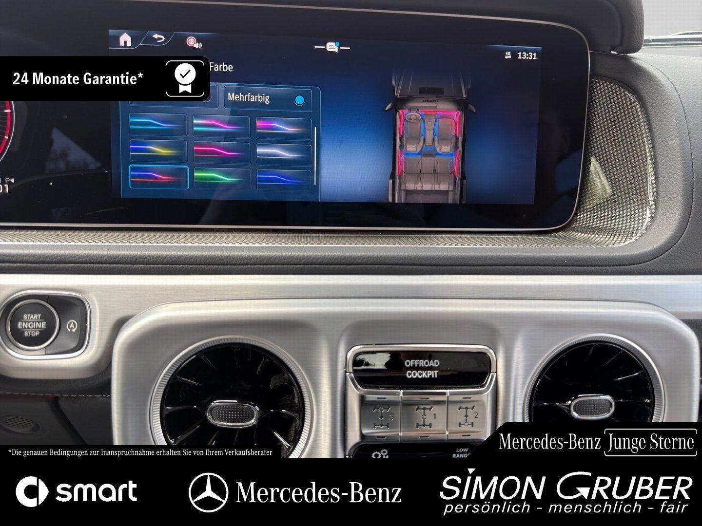 Fahrzeugabbildung Mercedes-Benz G 450 d Professional Night II Standheizung AHK