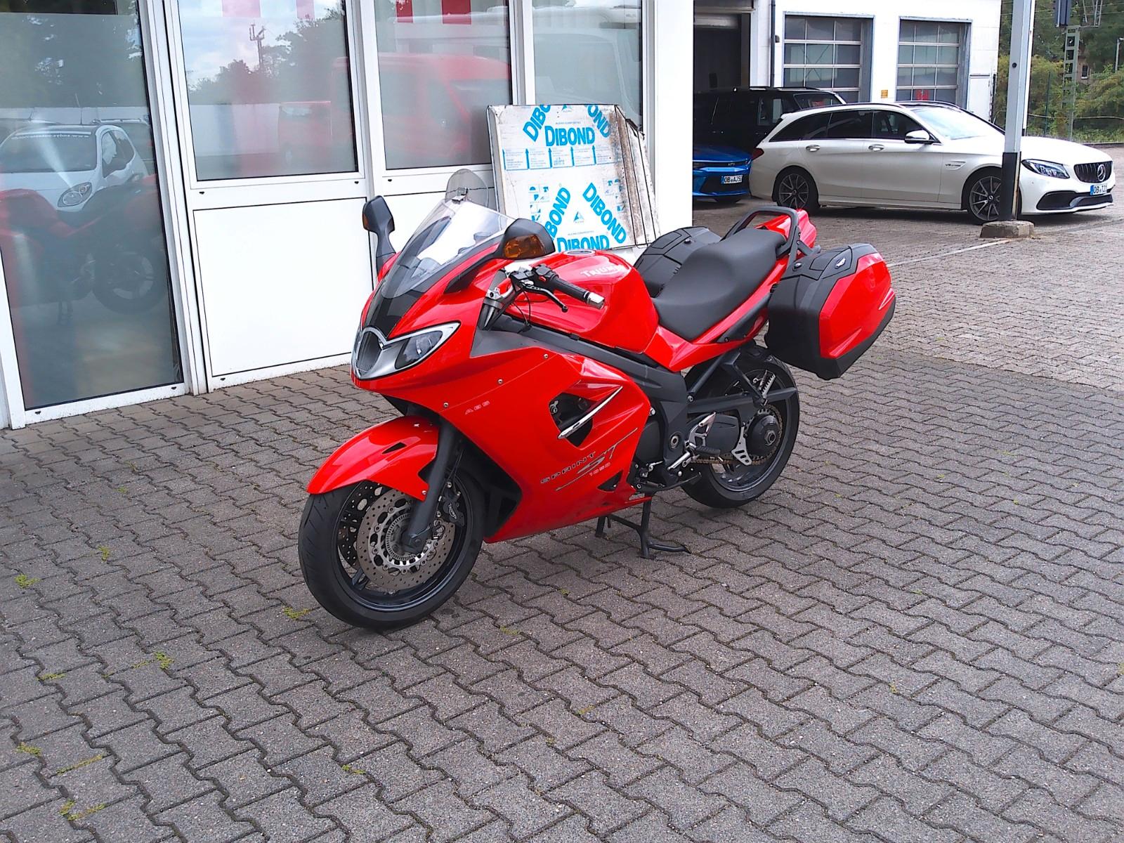 Triumph Sprint ST 1050 Koffer mini Blinker kurzes Heck