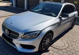Mercedes-Benz C 43 AMG Mercedes 4MATIC T-Modell - silberne Mercedes-Benz C 43 AMG