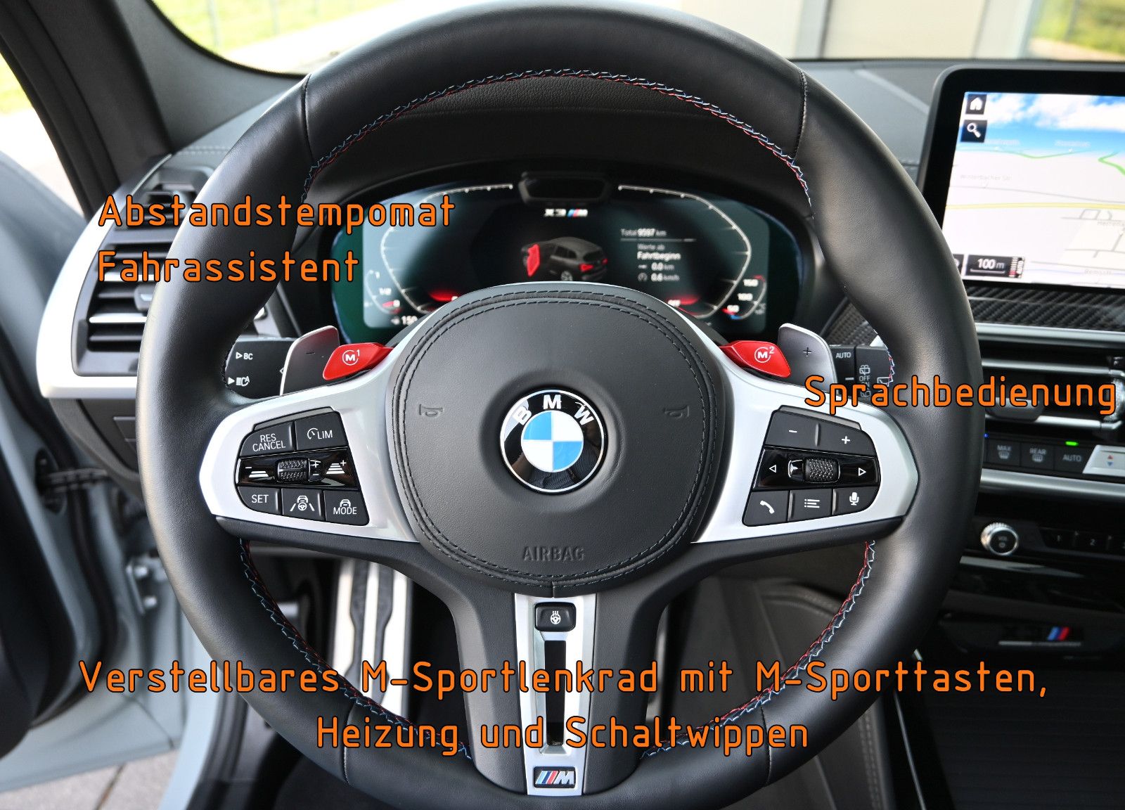Fahrzeugabbildung BMW X3 M Comp. °UVP 125.837€°ACC°AHK°SITZKLIMA°VOLL°