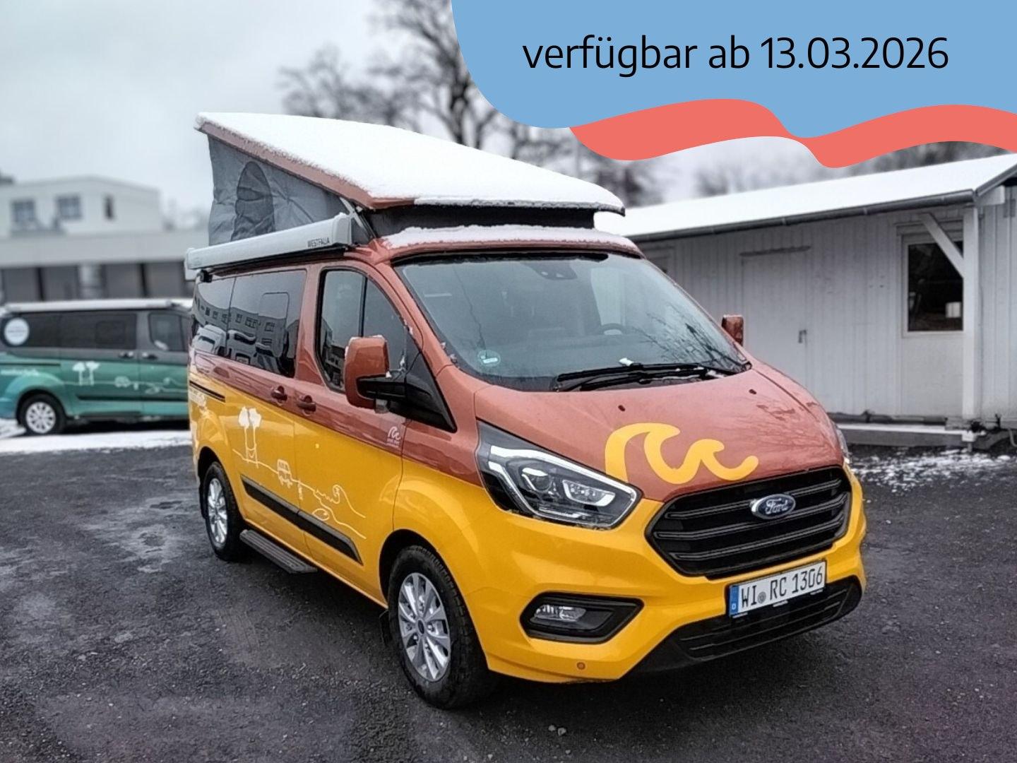 Ford Transit Custom Nugget *Aufst.D *AHK *AUT *Heckkü