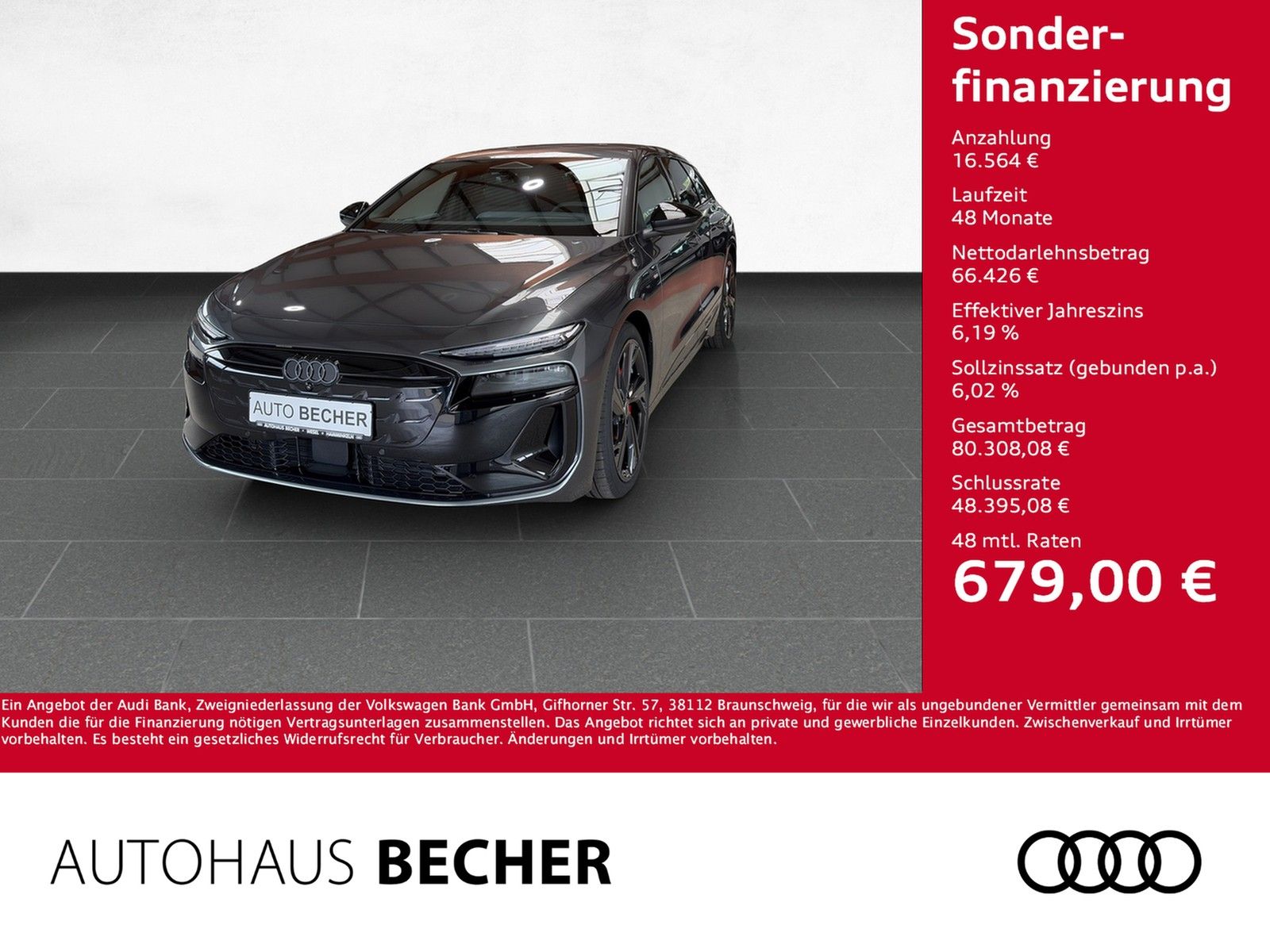 Audi A6 Avant e-tron performance 270 kW S line /AHK