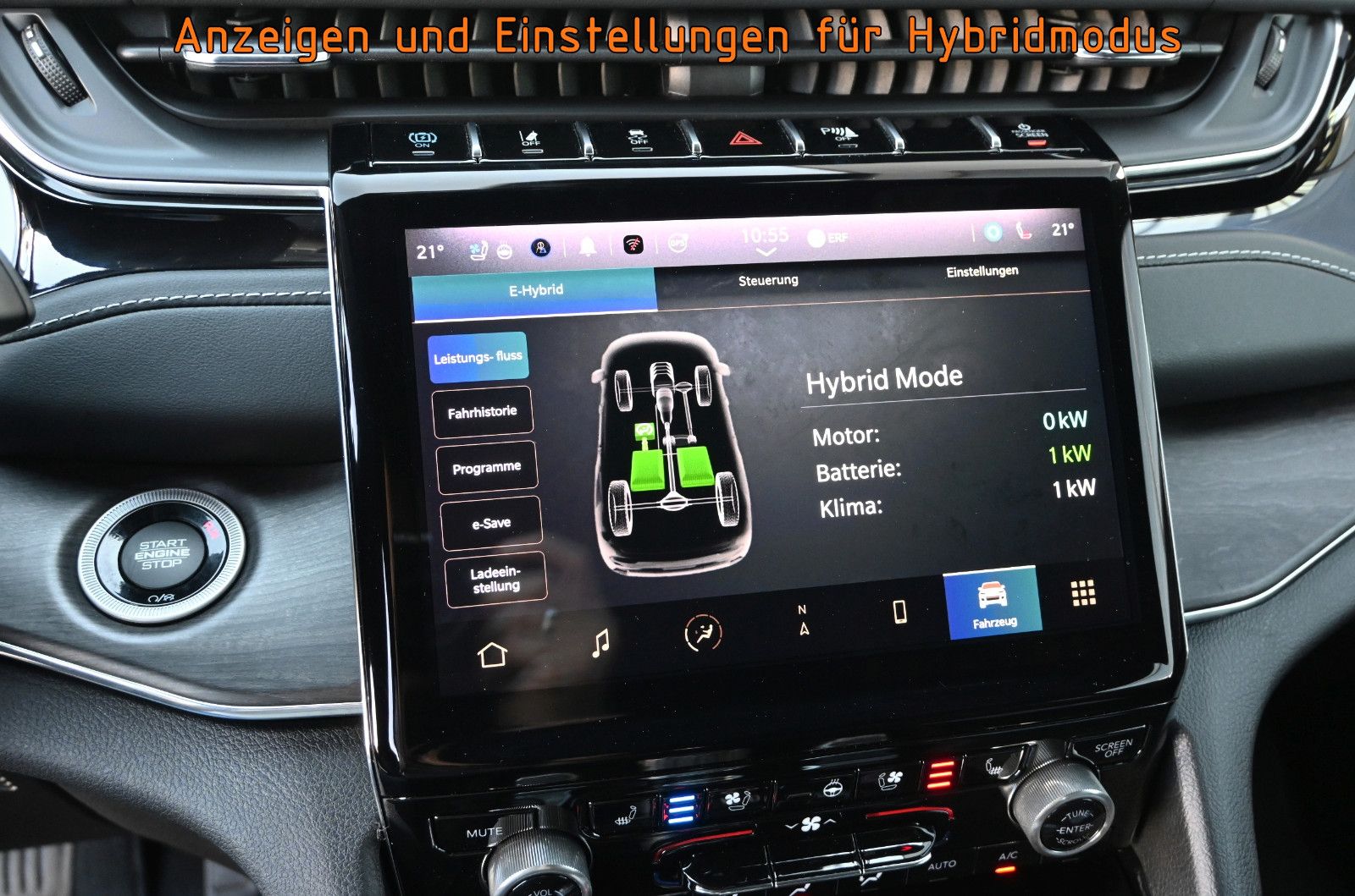 Fahrzeugabbildung Jeep Grand Cherokee 2.0 4xe PHEV Overland°UVP 93.580€