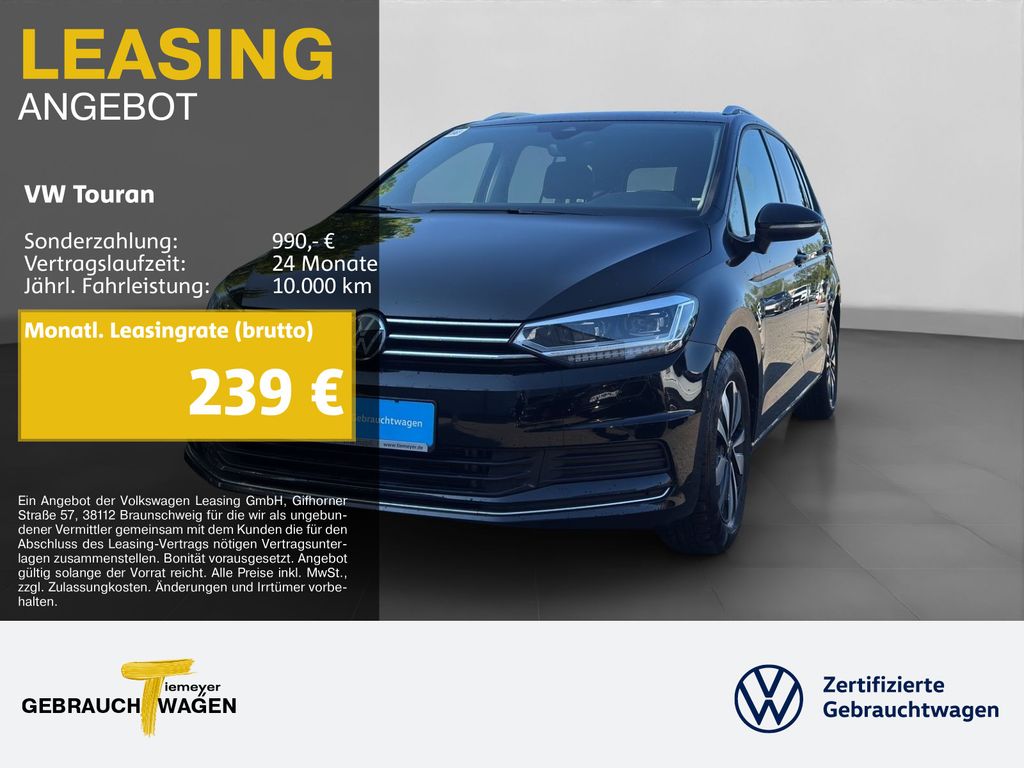 Volkswagen Touran 1.5 TSI DSG GOAL 7SITZE MATRIX AHK ASSIST
