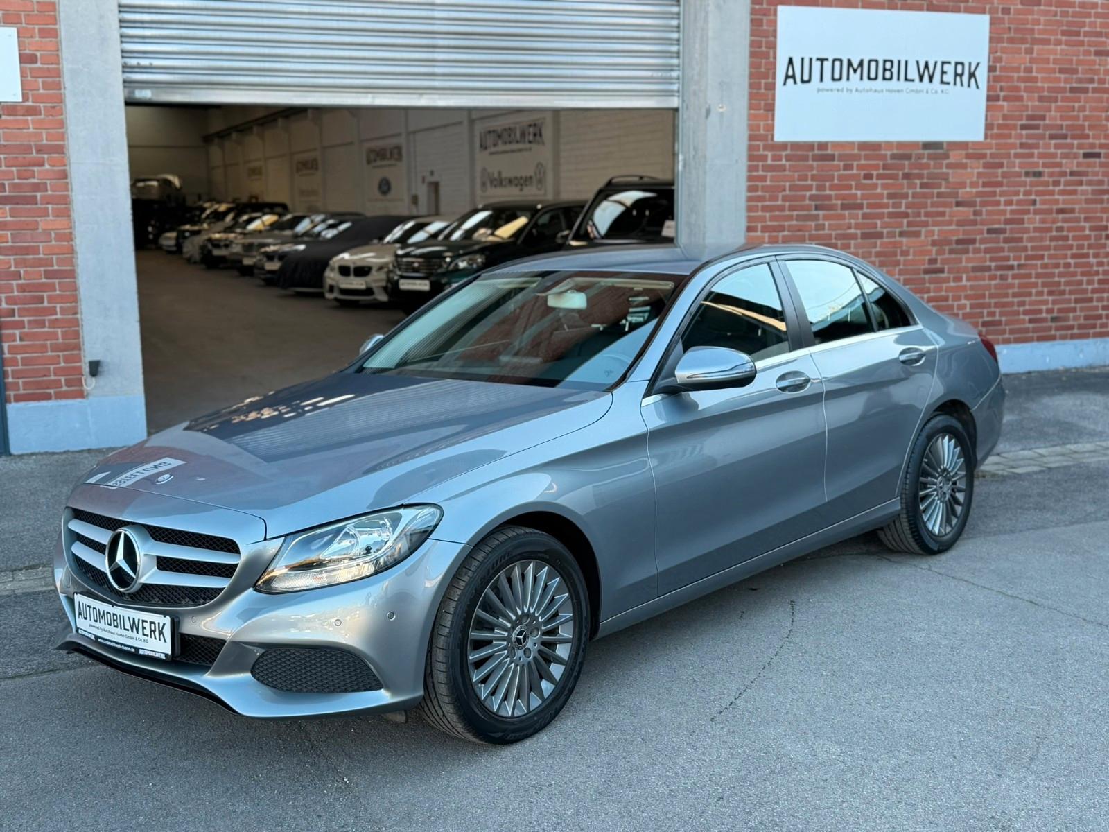 Mercedes-Benz C 180d BlueTEC*Navi*17"Alu*Leder*Park-Assist*PDC
