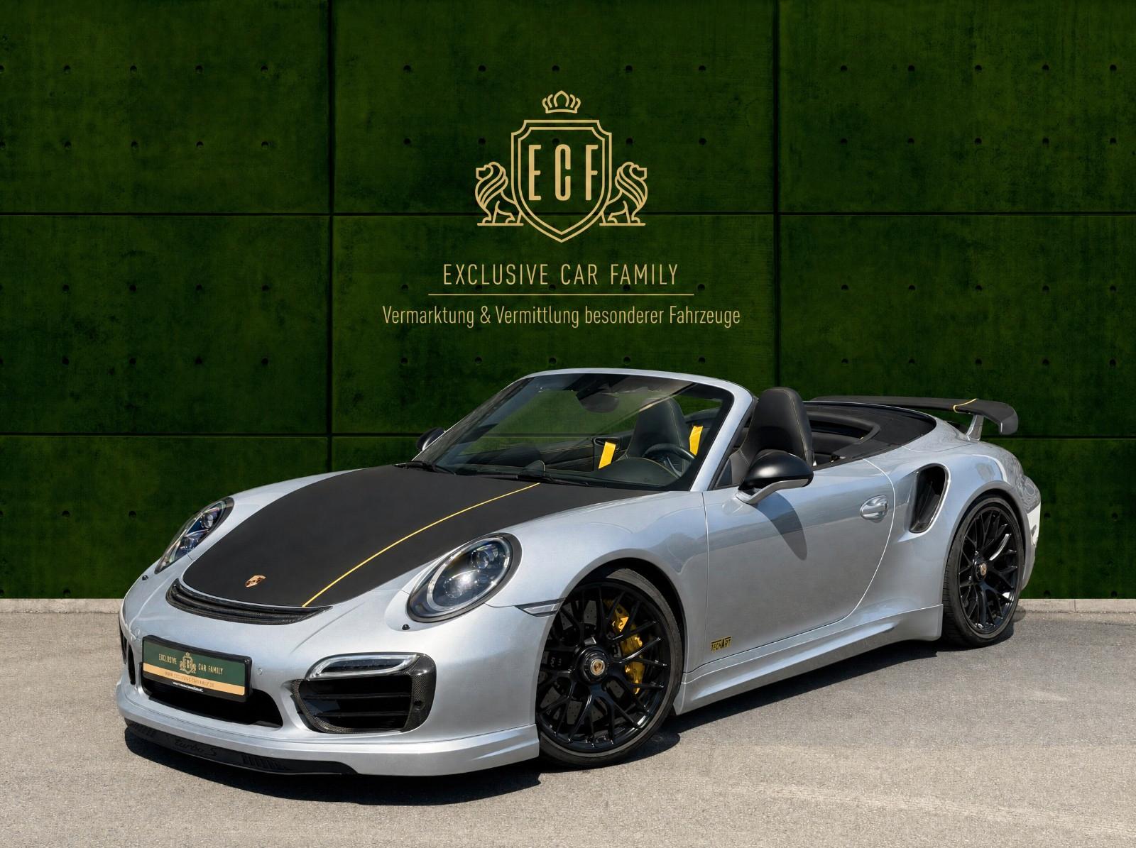 Porsche 991 Turbo S Cabriolet TechArt - U.-Frei - Deut.