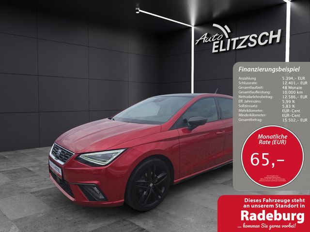 SEAT Ibiza 1.0TSI FR Pro-Black-Edition LED AHK Navi A