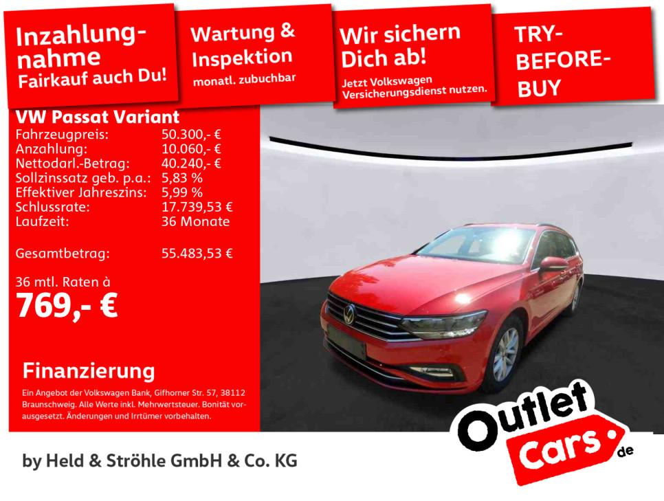 Volkswagen Passat Variant 20 TDI DSG LED NAVI RKAM SHZ 2024