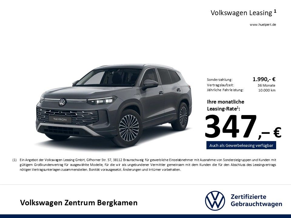 Volkswagen Tayron 1.5 HYBRID ELEGANCE AHK 360°CAM ACC LM18 foto 3