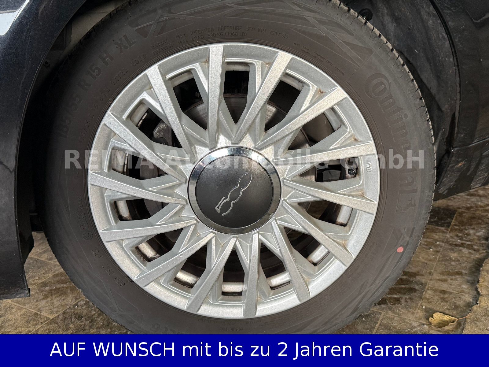 Fahrzeugabbildung Fiat 500 Lounge Mild Hybrid , Pano, Klima, Navi