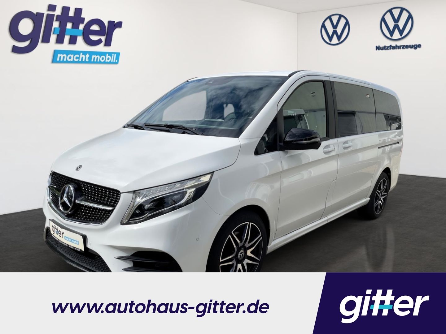 MERCEDES-BENZ V 300 d  LANG  AHZV LED DAB LEDER SCHIEBETÜR LI+