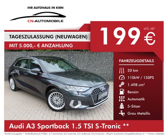 Audi A3 Sportback 35 TFSI S-Tr. #RATE ab 199,-€/Monat