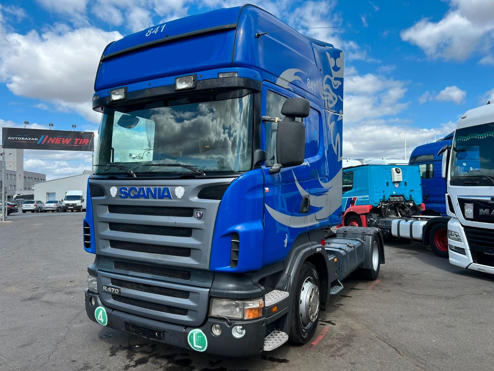 Scania R470 MEGA MANUÁL EURO III