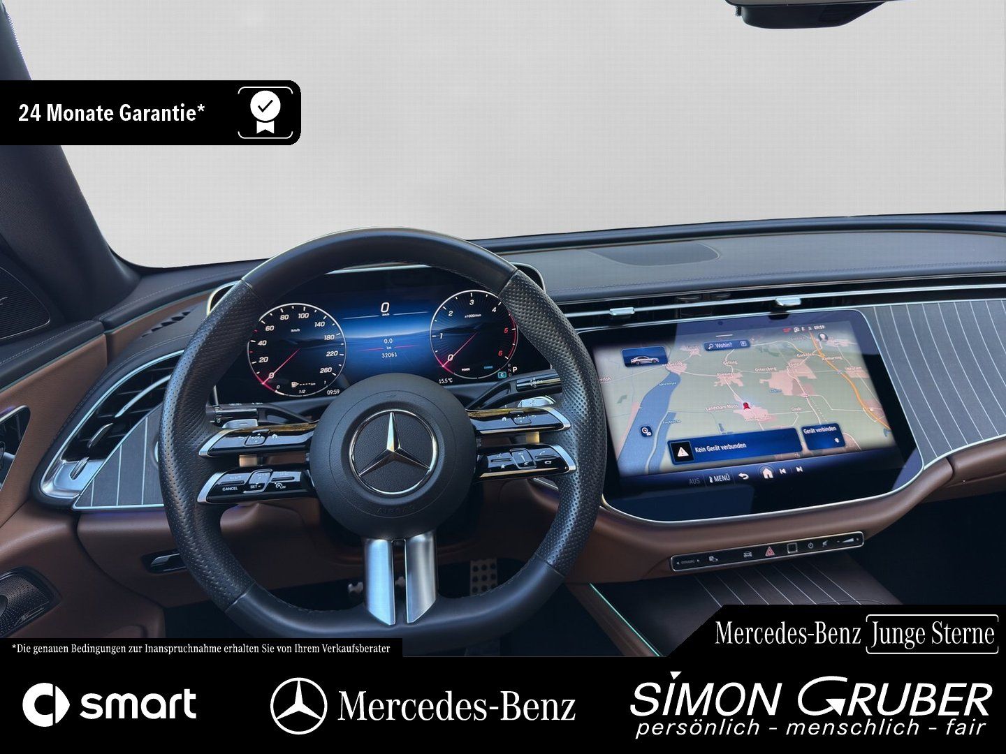 Fahrzeugabbildung Mercedes-Benz E 220 d AMG Line Panorama Burm 4D Leder 21 Zoll