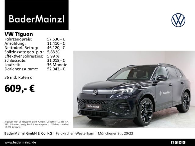 Volkswagen Tiguan 2.0 TDI 4M DSG R-Line AHK Stdhz Pano HUD