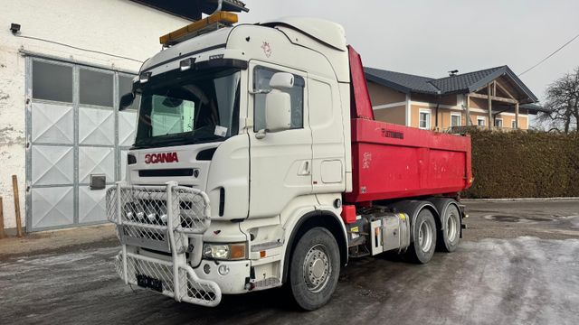 Scania R560 V8 6x4 Euro 4 Rückmulde + Zgm Bj 2007