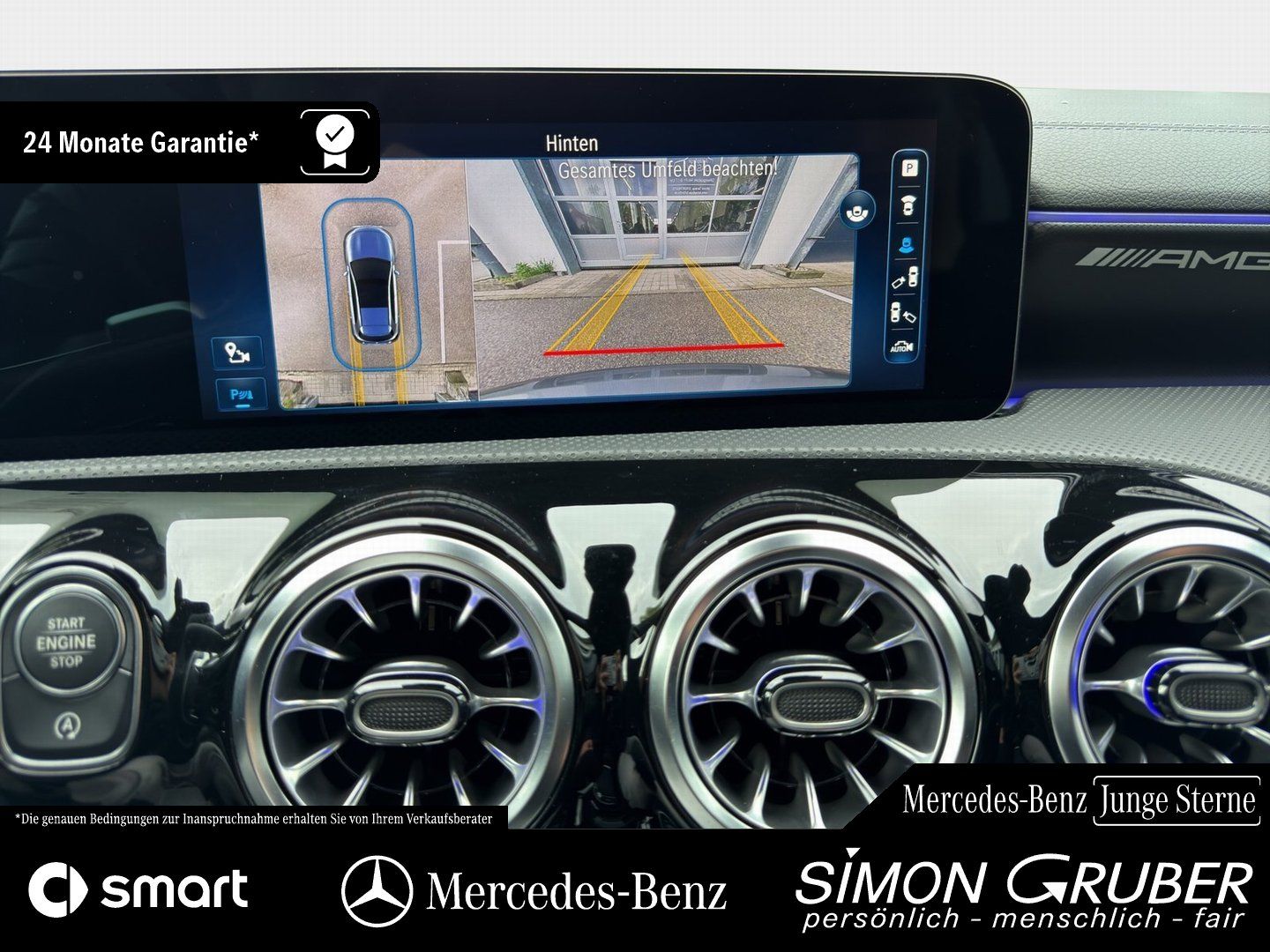 Fahrzeugabbildung Mercedes-Benz A 45 S Performance Sitze Driver Leder HUD Burm