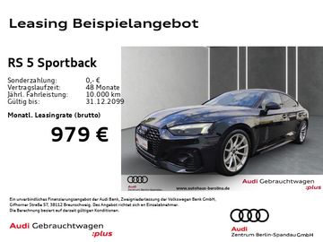 Audi Leasingangebot: Audi RS 5 Sportback tiptr. *NAV+*B&O*ACC*R-CAM*